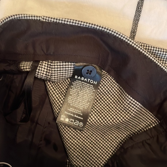 Aritzia Babaton Numero Pant in Black/Escape Mini Houndstooth, Size 2 - Picture 5 of 8